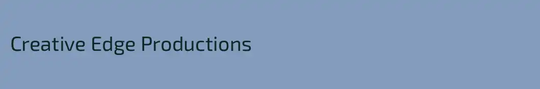 Creative Edge Productions